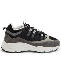 Cleens - Aero Runner Panelled Mesh Sneakers - Lyst