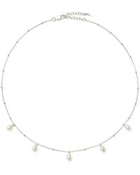 Missoma - Pearl Baya-Plated Choker Necklace - Lyst