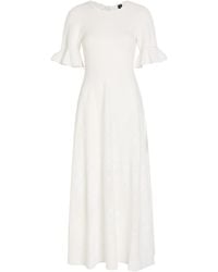 Needle & Thread - Scalloped Pointelle-Knit Gown - Lyst