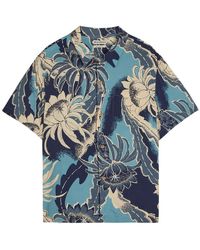 JW Anderson - Floral-Print Woven Shirt - Lyst
