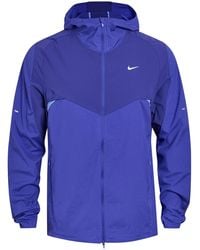 Nike - Dri-Fit Hooded Stretch-Nylon Running Jacket - Lyst