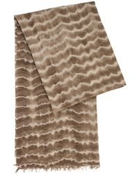 Denis Colomb - Boa Tie-dyed Cashmere And Silk-blend Scarf - Lyst