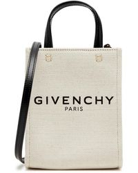 Givenchy - G-tote Mini Canvas Cross-body Bag - Lyst