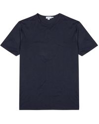 Sunspel - Cotton T-Shirt - Lyst