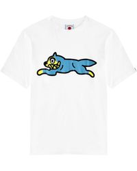ICECREAM - Running Dog Printed Cotton T-Shirt - Lyst