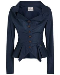 Vivienne Westwood - Monday Gathered Cotton Shirt - Lyst