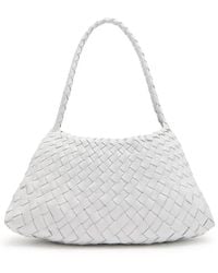 Dragon Diffusion - Rosanna Woven Leather Shoulder Bag - Lyst