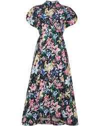 3.1 Phillip Lim - Flowerworks Printed Cotton-Poplin Midi Dress - Lyst