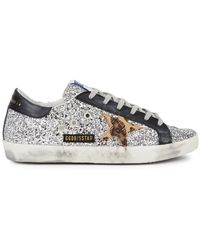 black sparkle golden goose