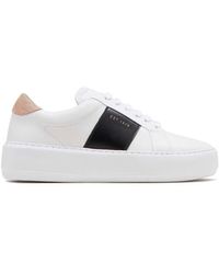 jigsaw white trainers