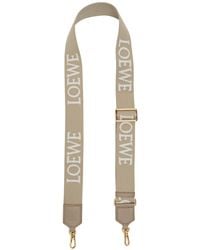Loewe - Logo-Jacquard Canvas Bag Strap - Lyst