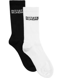 ROTATE SUNDAY - Logo Cotton-blend Socks - Lyst
