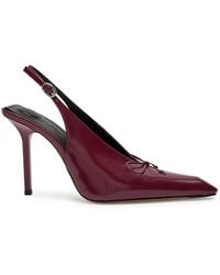 Jacquemus - Les High Cubisto 100 Leather Slingback Pumps - Lyst
