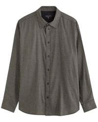 Rag & Bone - Matthew Checked Cotton-Blend Shirt - Lyst