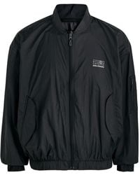 Salomon - Mm6 X Reflective Logo-Print Shell Bomber - Lyst