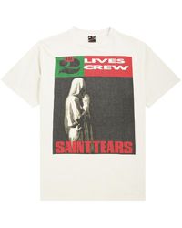 SAINT Mxxxxxx - Denim Tears Printed Cotton T-Shirt - Lyst