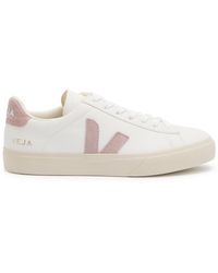 Veja - Campo Grained Leather Sneakers - Lyst