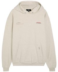 Represent - Patron Of The Club Logo Hooded Cotton Sweatshirt - Lyst