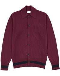 Oliver Spencer - Britten Ribbed Wool Cardigan - Lyst