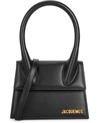 Jacquemus - Le Chiquito Moyen Leather Top Handle Bag, Bag - Lyst