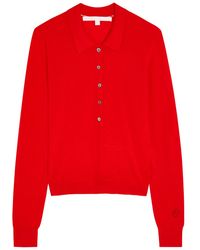 RÙADH - The Dea Wool Polo Top - Lyst