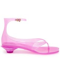 Chloé - Chloé Jelly Thong Sandals, Flat Sandals, Uk3 - Lyst