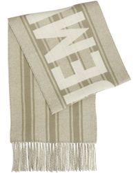 Jacquemus - L'Echarpe Logo Fringed Wool Scarf - Lyst
