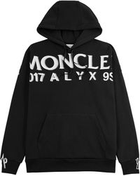 Moncler Genius - 6 1017 Alyx 9sm Logo Hooded Jersey Sweatshirt - Lyst
