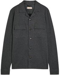 Aurélien - Cotton-Blend Overshirt - Lyst