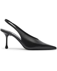 Jimmy Choo - Isa 80 Leather Slingback Pumps - Lyst