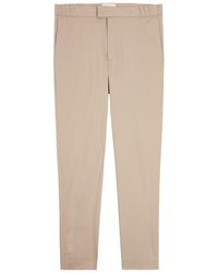 L'Estrange - 24 Hour Slim-Leg Cotton-Blend Trousers - Lyst