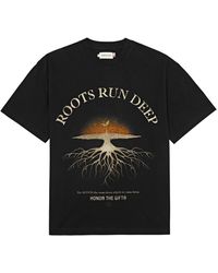 Honor The Gift - Roots Run Deep Printed Cotton T-Shirt - Lyst