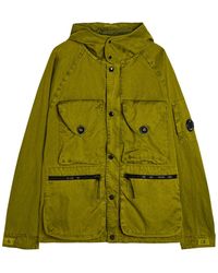 C.P. Company - Panama Goggle Hooded Woven Jacket - Lyst