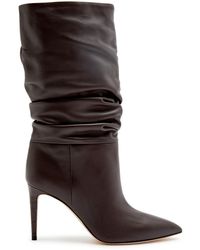 Paris Texas - Slouchy 85 Leather Mid-calf Boots - Lyst