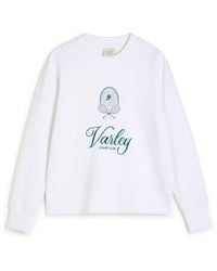 Varley - Rasco Namesake Stretch-Jersey Sweatshirt - Lyst