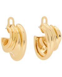 Jenny Bird - Leona 14Kt-Plated Hoop Earrings - Lyst
