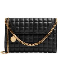 Stella McCartney - Falabella Quilted Faux Leather Cross-body Bag - Lyst