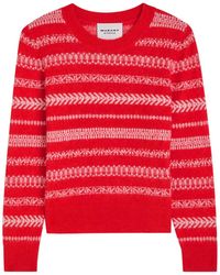 Isabel Marant - Amity Fair Isle Brushed Alpaca-Blend Jumper - Lyst