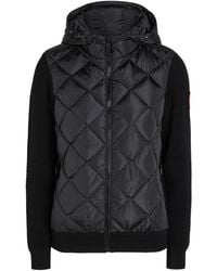 Canada Goose - Hybridge Quilted Shell And Wool Jacket - Lyst