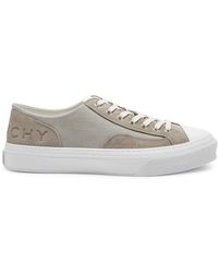 Givenchy - City Panelled Canvas Sneakers - Lyst