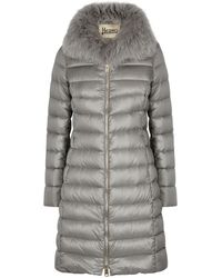Herno Elisa Padded Coat - Gray