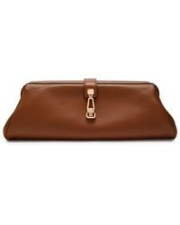 Gabriela Hearst - Baguette Leather Clutch Bag - Lyst