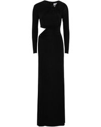 Misha Collection - Akari Cut-Out Stretch-Jersey Maxi Dress - Lyst