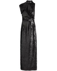 Emilia Wickstead - Conlan Asymmetric Sequin Gown - Lyst