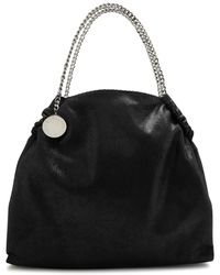 Stella McCartney - Falabella Drawstring Faux Suede Tote - Lyst