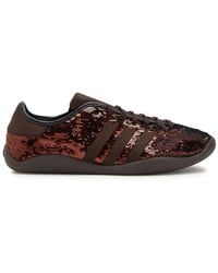 Wales Bonner - Adidas X Karintha Sequin And Satin Sneakers - Lyst