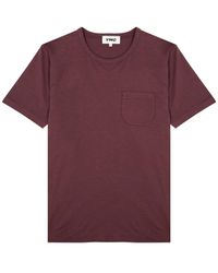 YMC - Wild Ones Slubbed Cotton T-shirt - Lyst