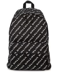 Balenciaga - Wheel Logo-Print Nylon Backpack - Lyst