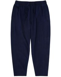 YMC - Earth Alva Tapered Cotton Trousers - Lyst