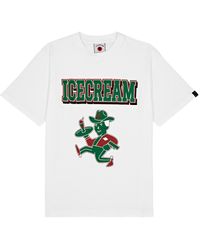 ICECREAM - Served Up Printed Cotton T-Shirt - Lyst